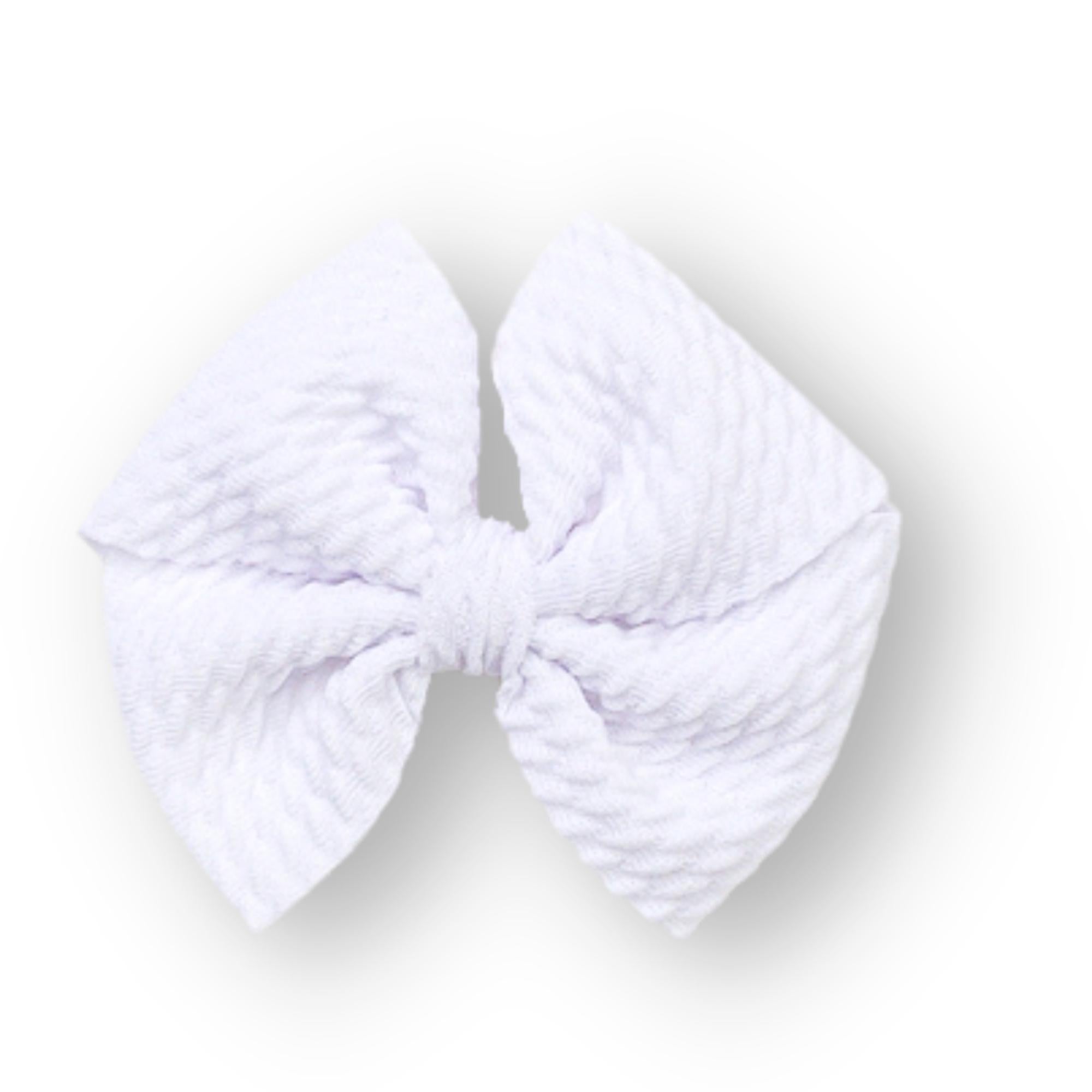 Little Lopers White Butterfly and Dainty Dainty / Flat Clip